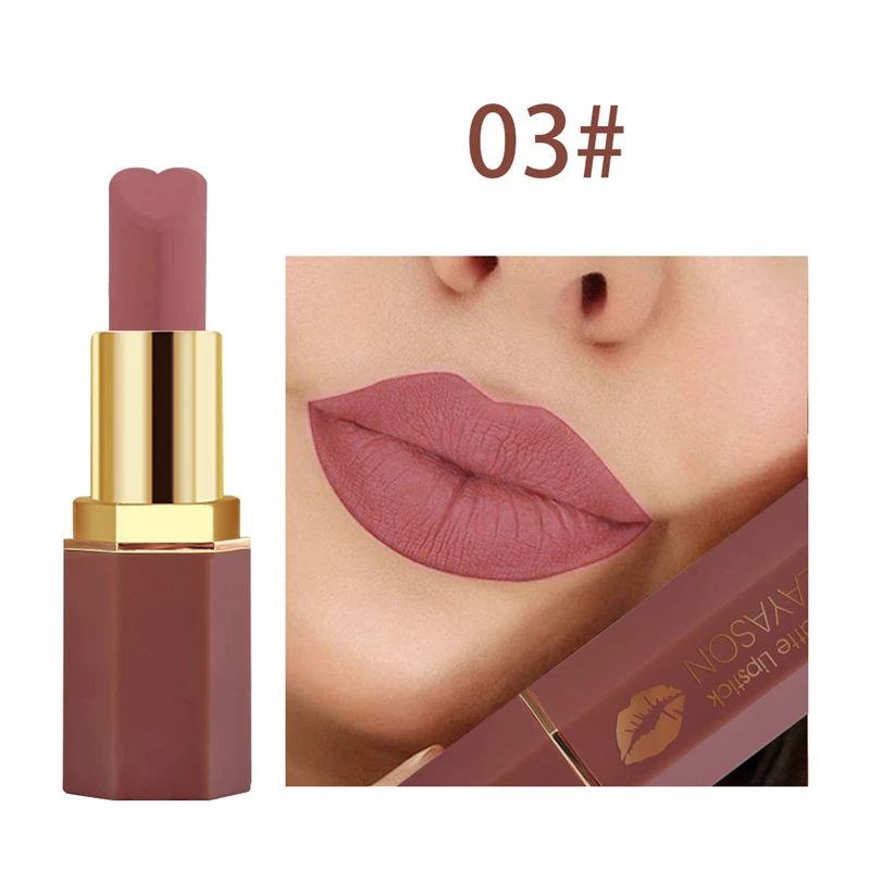 11 Colors Matte Lipsticks Long-lasting Waterproof Non-stick Cup Lip Makeups Fashion Fog Surface Multi-Colors Lip Makeup Cosmetic
11 Colors Matte Lipsticks Long-lasting Waterproof Non-stick Cup Lip Makeups Fashion Fog Surface Multi-Colors Lip Makeup Cosmetic