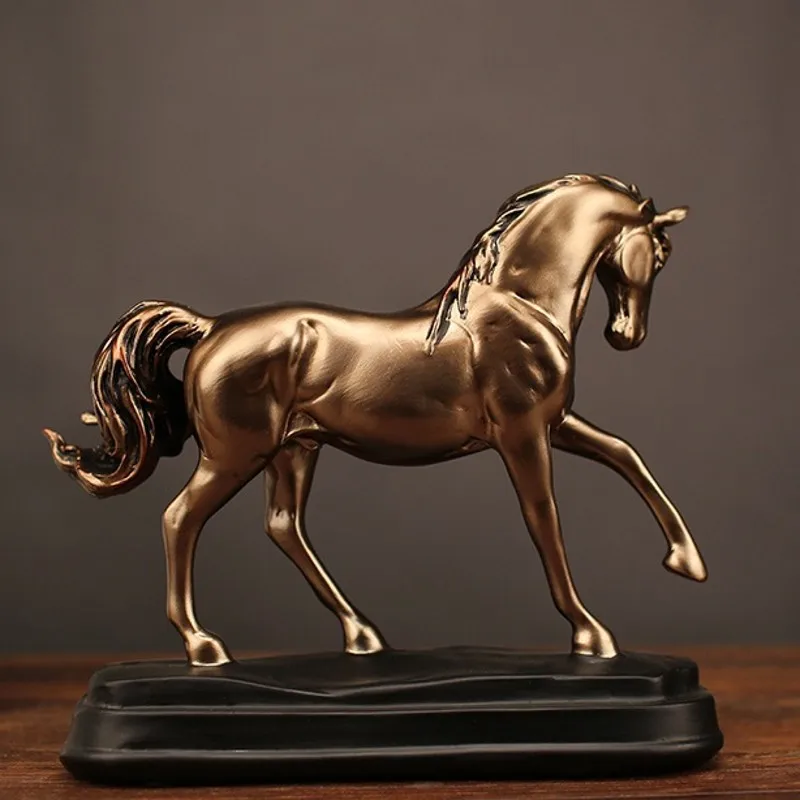 VINTAGE RESIN GOLD HORSE STATUES FIGURINES ORNAMENTS HORSE SCULPTURE CRAFTS HOME OFFICE DECORATION ACCESSORIES WEDDING GIFTS
VINTAGE RESIN GOLD HORSE STATUES FIGURINES ORNAMENTS HORSE SCULPTURE CRAFTS HOME OFFICE DECORATION ACCESSORIES WEDDING GIFTS