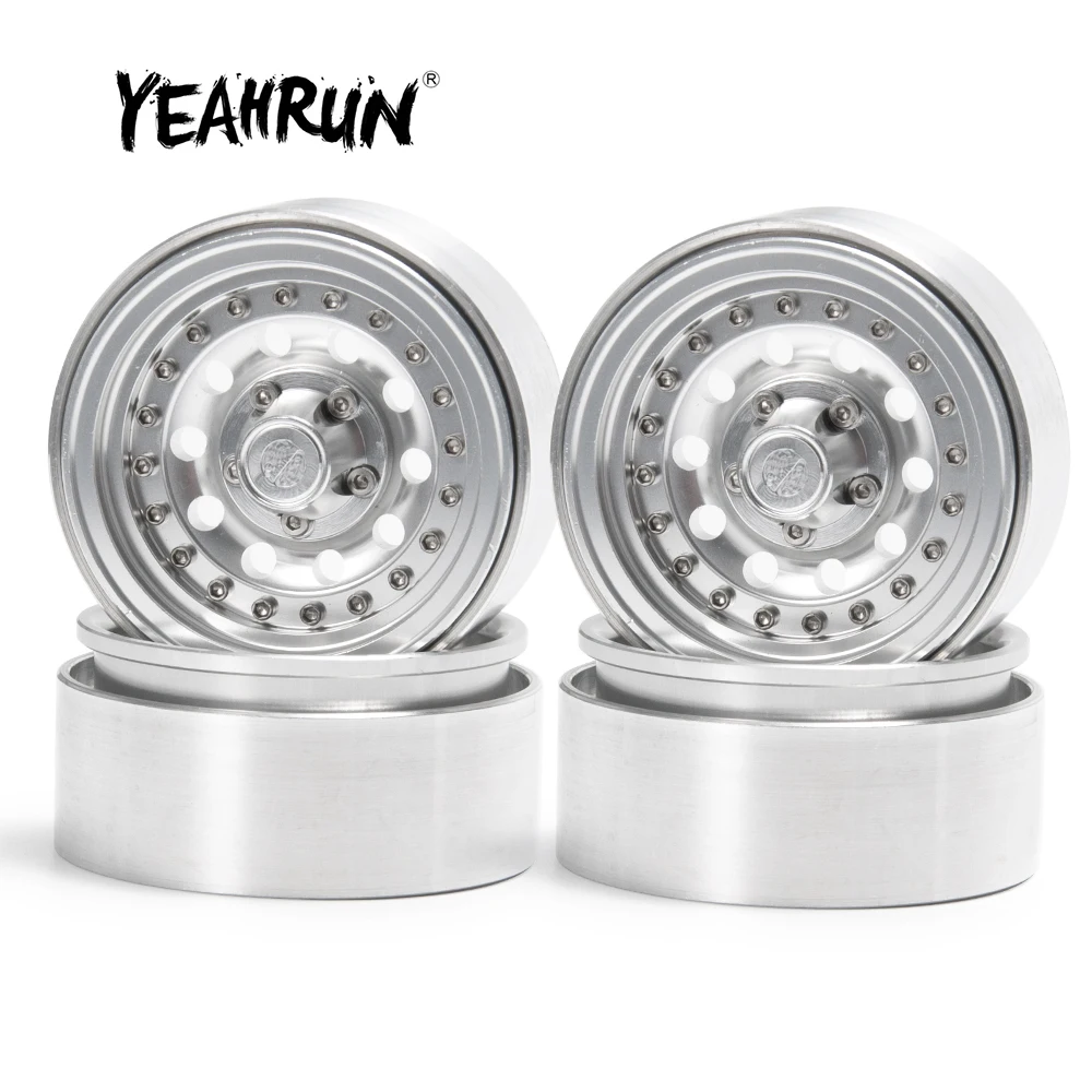 YEAHRUN 4pcs Alloy 1.9inch Beadlock Wheel Rims 27mm Width for TRX4 D90 Axial SCX10 CC01 1/10 RC Crawler Car 
YEAHRUN 4pcs Alloy 1.9inch Beadlock Wheel Rims 27mm Width for TRX4 D90 Axial SCX10 CC01 1/10 RC Crawler Car