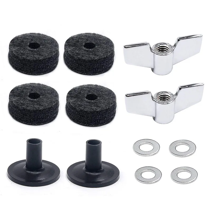 Dropship-Drum Accessories Kit: Cymbal Felts, Cymbal Sleeves, Wing Nuts
Dropship-Drum Accessories Kit: Cymbal Felts, Cymbal Sleeves, Wing Nuts