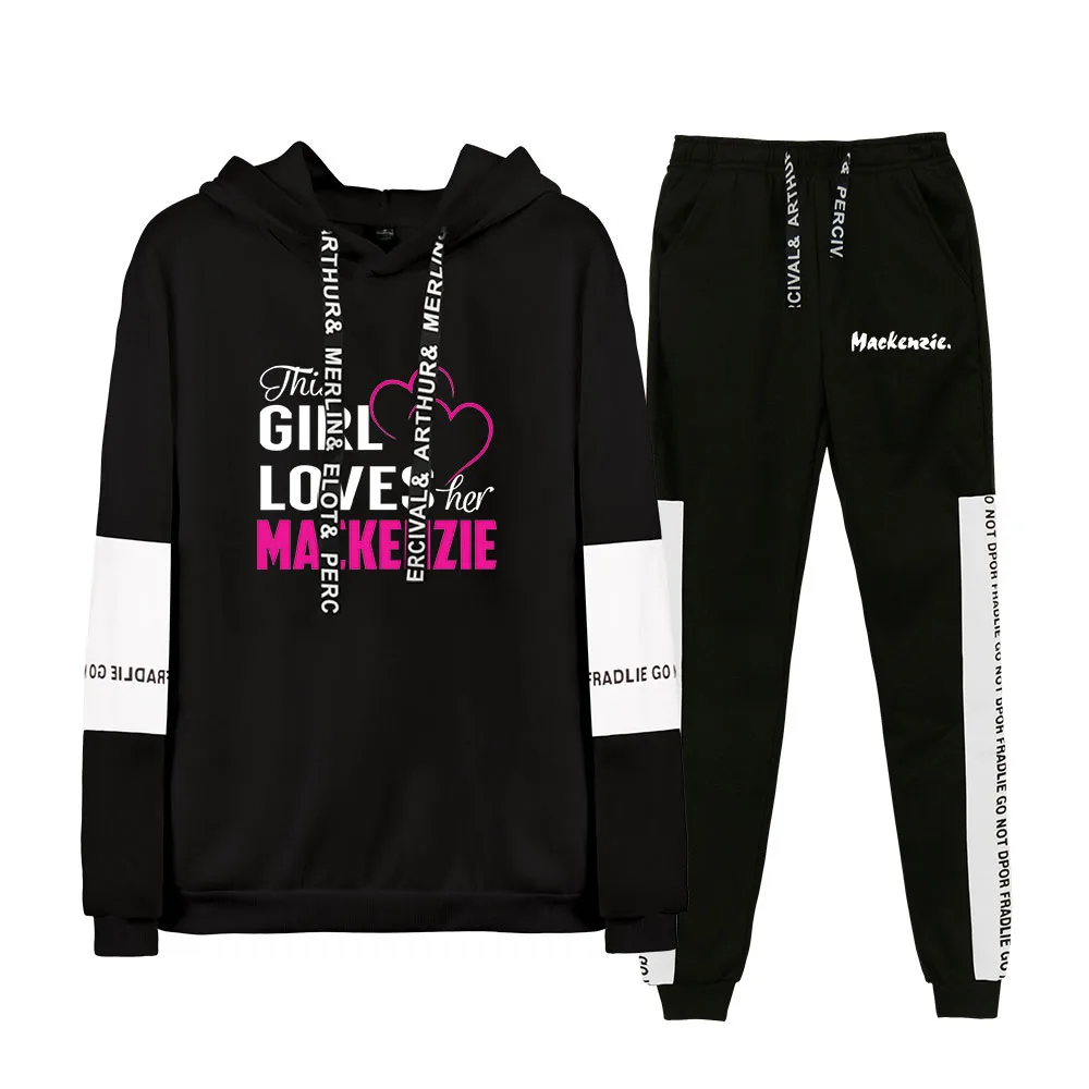 Mackenzie Ziegler spring printing all-match casual all-match sports hoodie sportswear hoodie sweatshirt trousers two-piece suit
Mackenzie Ziegler spring printing all-match casual all-match sports hoodie sportswear hoodie sweatshirt trousers two-piece suit