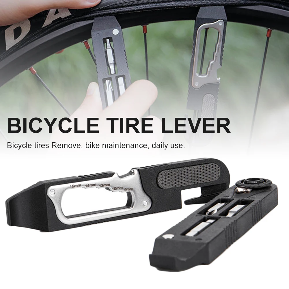 Bike Repair Tool Portable Bike Tire Lever Multitool Tyre Lever Screwdriver Bits Wrench Tool Multifunction Bicycle Accessaries
Bike Repair Tool Portable Bike Tire Lever Multitool Tyre Lever Screwdriver Bits Wrench Tool Multifunction Bicycle Accessaries