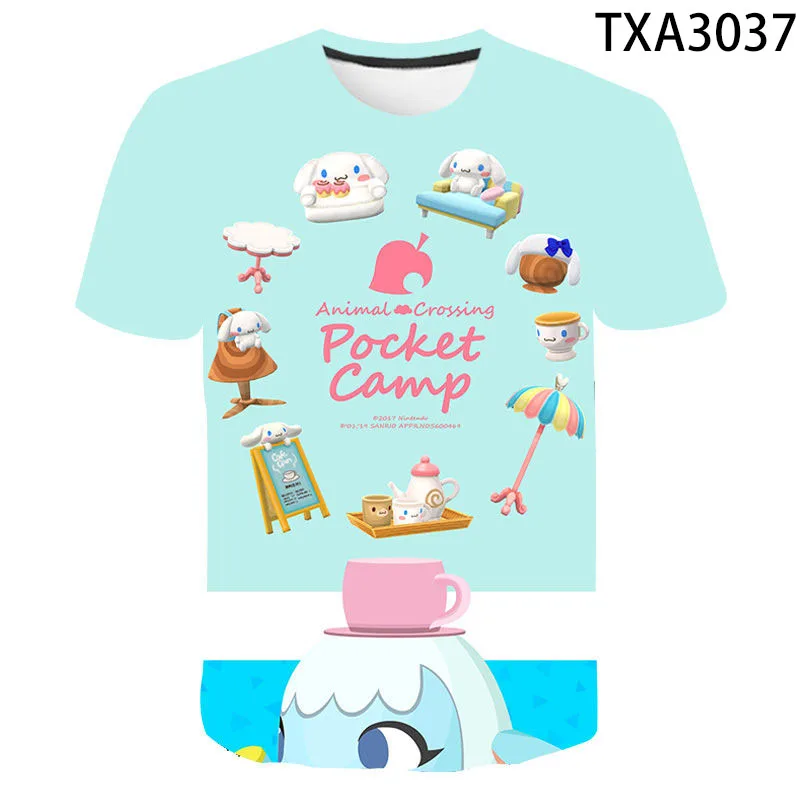 Летняя уличная одежда с мультяшными аниме животными для мужчин и женщин, Детская футболка с 3D принтом, повседневные крутые Топы с коротким р...
Летняя уличная одежда с мультяшными аниме животными для мужчин и женщин, Детская футболка с 3D принтом, повседневные крутые Топы с коротким р...