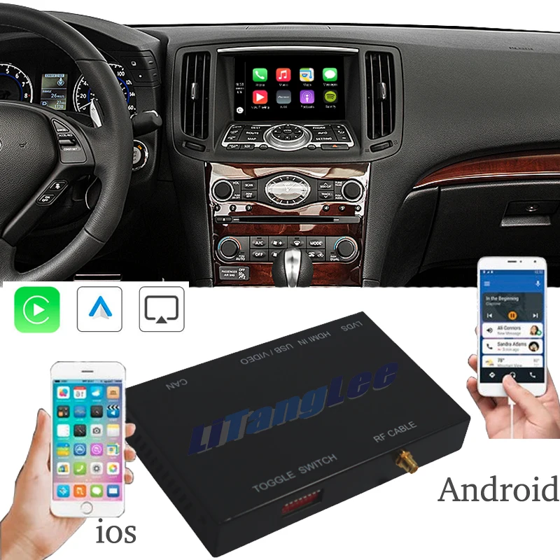 Для Infiniti Q60 2013 ~ 2021 Автомобильная камера Carplay декодер адаптер Mirror Link дисплей Android Auto Play 360 BirdView
Для Infiniti Q60 2013 ~ 2021 Автомобильная камера Carplay декодер адаптер Mirror Link дисплей Android Auto Play 360 BirdView