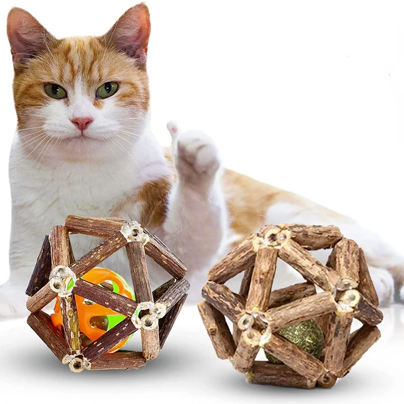 2Pcs Catnip Toys for Cats Chew Cleaning Teeth Molar Tools Natural Silvervine Sticks Catnip Ball Relieving Stress Kitty Pet Toys
2Pcs Catnip Toys for Cats Chew Cleaning Teeth Molar Tools Natural Silvervine Sticks Catnip Ball Relieving Stress Kitty Pet Toys