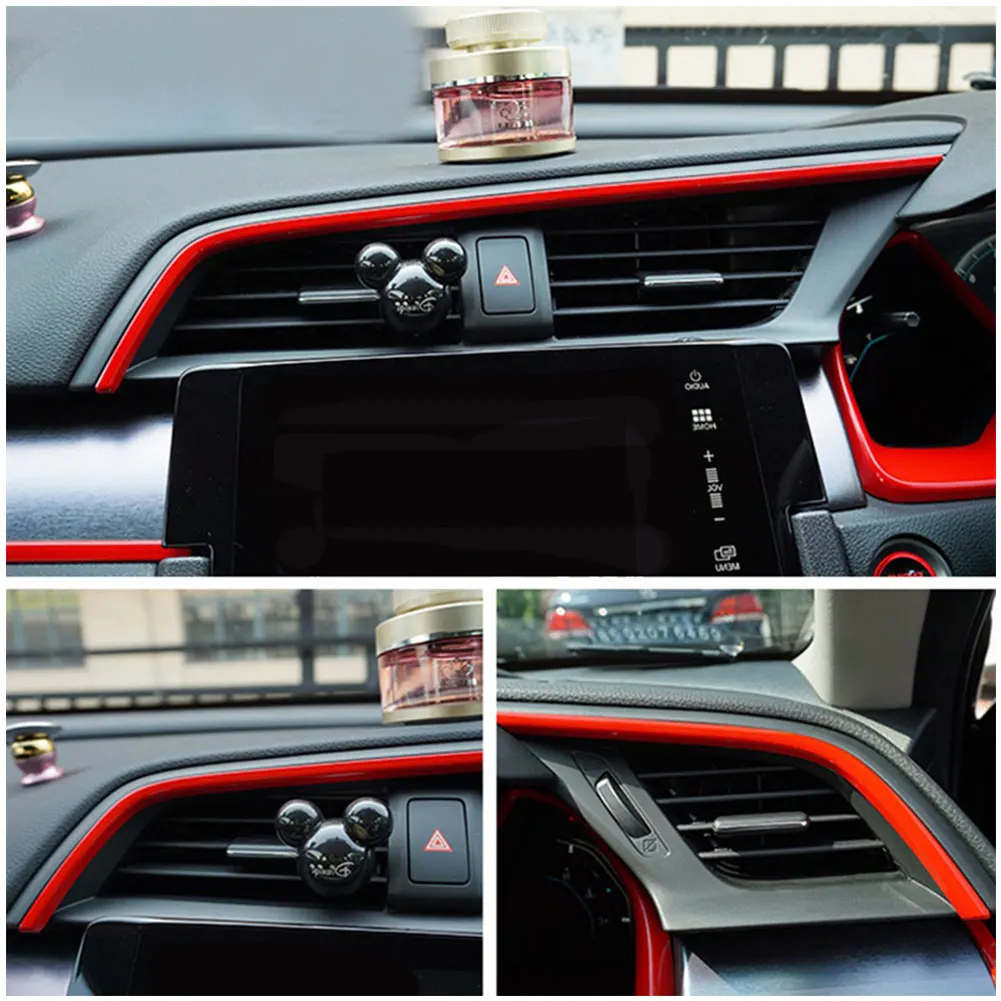 2pcs Red ABS Auto Car Accessories Interior Air Outlet Frame Cover Trim for Honda Civic 10th 2016 2017 2018
2pcs Red ABS Auto Car Accessories Interior Air Outlet Frame Cover Trim for Honda Civic 10th 2016 2017 2018
