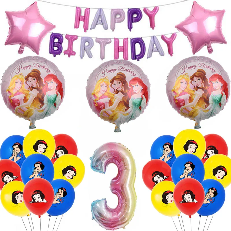 25pcs/lot Disney Birthday Snow White Cinderella Six Princess Balloons Birthday decoration girl 32 Inch Number Pink Balloons set
25pcs/lot Disney Birthday Snow White Cinderella Six Princess Balloons Birthday decoration girl 32 Inch Number Pink Balloons set