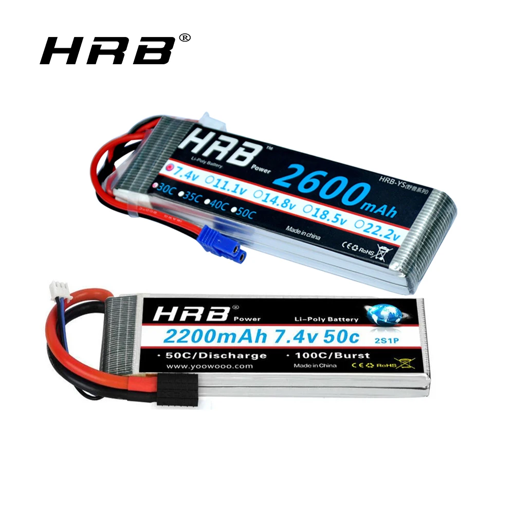 Аккумулятор HRB Lipo 2s 3S 4s 1300mah 1500mah 1800mah 2200mah 2600mah для радиоуправляемого дрона Hubsan H501S вертолет Радиоуправляемый автомобиль грузовик танки лодка
Аккумулятор HRB Lipo 2s 3S 4s 1300mah 1500mah 1800mah 2200mah 2600mah для радиоуправляемого дрона Hubsan H501S вертолет Радиоуправляемый автомобиль грузовик танки лодка