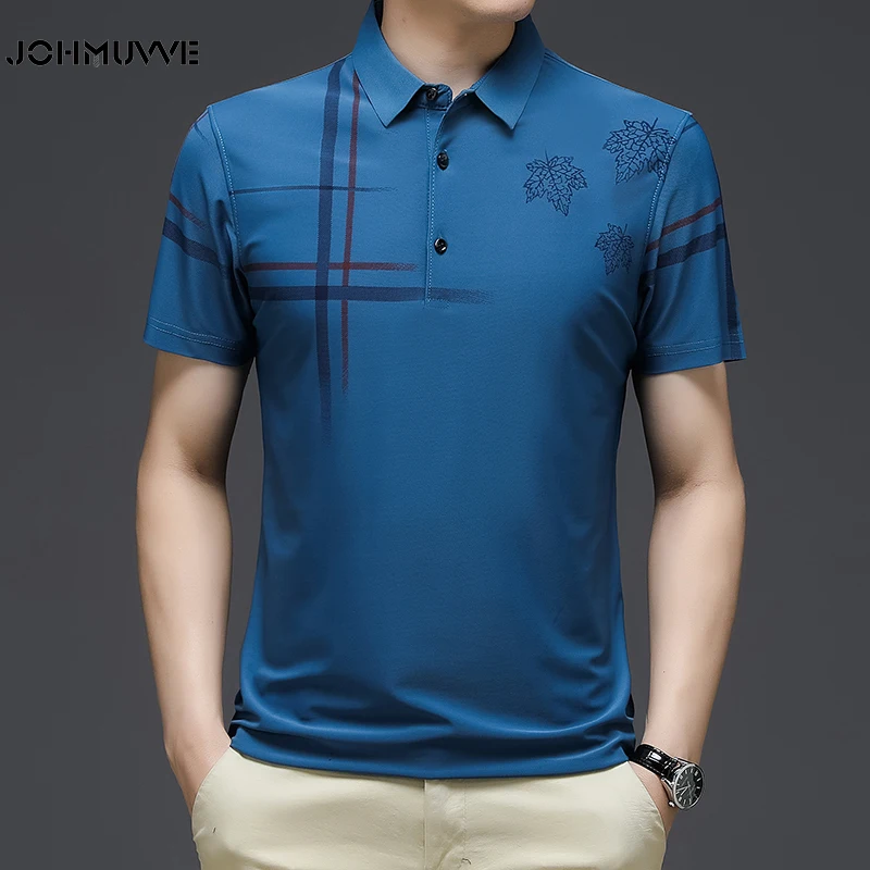JOHMUVVE 2021 New Arrival Polo Shirt Striped Short Sleeve Summer Cool Shirt Streetwear Fashion Male Polo Shirt Men Tops Clothes
JOHMUVVE 2021 New Arrival Polo Shirt Striped Short Sleeve Summer Cool Shirt Streetwear Fashion Male Polo Shirt Men Tops Clothes