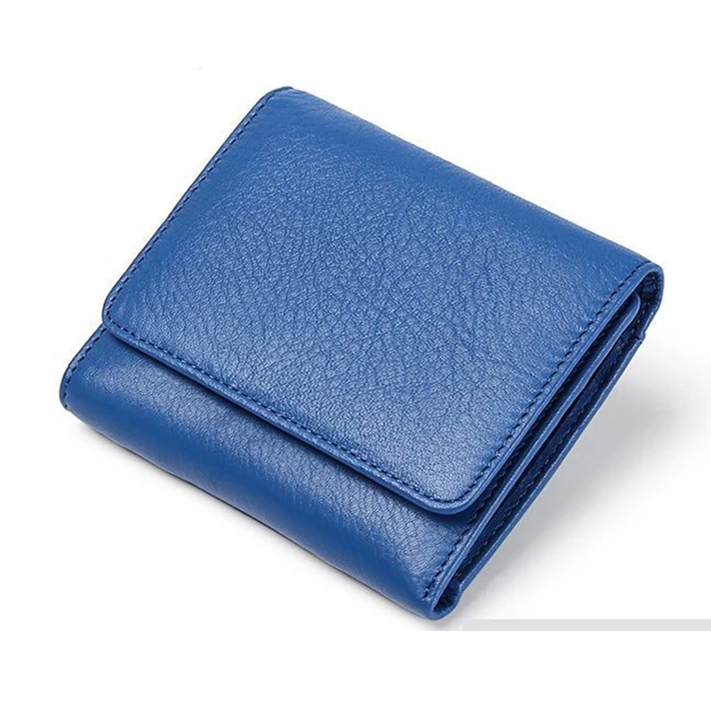 Luxurious 100% Genuine Leather Three-fold Style Women Purse New Arrivals Women Leather Wallet Multi-function Short Ladies Wallet
Luxurious 100% Genuine Leather Three-fold Style Women Purse New Arrivals Women Leather Wallet Multi-function Short Ladies Wallet