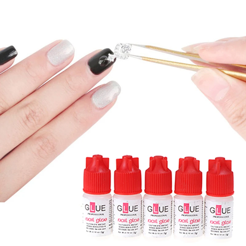 5Pcs Nail Glue Fast-dry Adhesive Acrylic Nail Art False Tips 3D Decoration Glue Nail Tips Rhinestone Faker Nail Cosmetic Tools
5Pcs Nail Glue Fast-dry Adhesive Acrylic Nail Art False Tips 3D Decoration Glue Nail Tips Rhinestone Faker Nail Cosmetic Tools