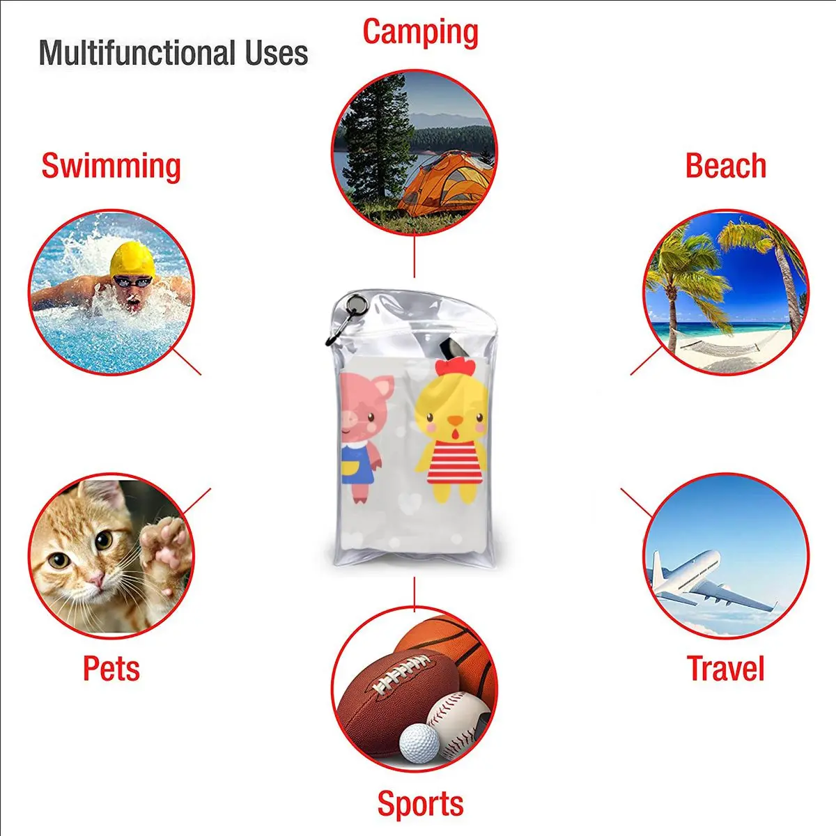 Bath Towel Cartoon Animals Quick Dry Large Towel Thin Absorbent Soft Towel for Home Travel Camping Swimming Beach Sport
Bath Towel Cartoon Animals Quick Dry Large Towel Thin Absorbent Soft Towel for Home Travel Camping Swimming Beach Sport