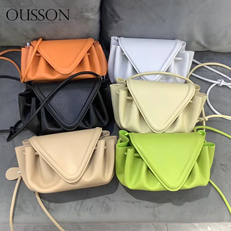 OUSSON 2021 Fashion Exquisite Women Fold Cloud Bag Women High Quality Leather Casual Crossbody Bag
OUSSON 2021 Fashion Exquisite Women Fold Cloud Bag Women High Quality Leather Casual Crossbody Bag