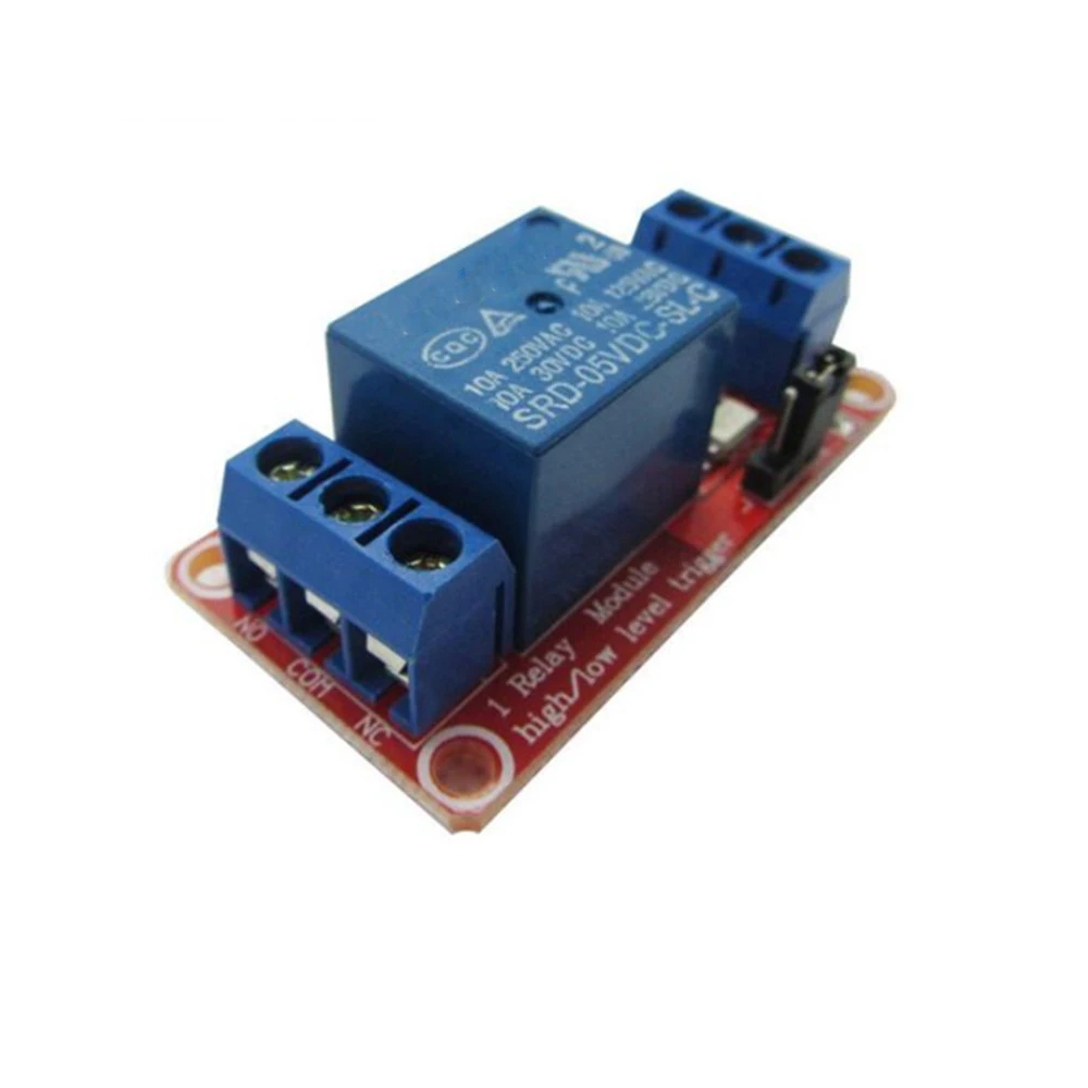 10 PCS One 1 Channel 5V Relay Module Board Shield with Optocoupler Support High and Low Level Trigger for Arduino
10 PCS One 1 Channel 5V Relay Module Board Shield with Optocoupler Support High and Low Level Trigger for Arduino