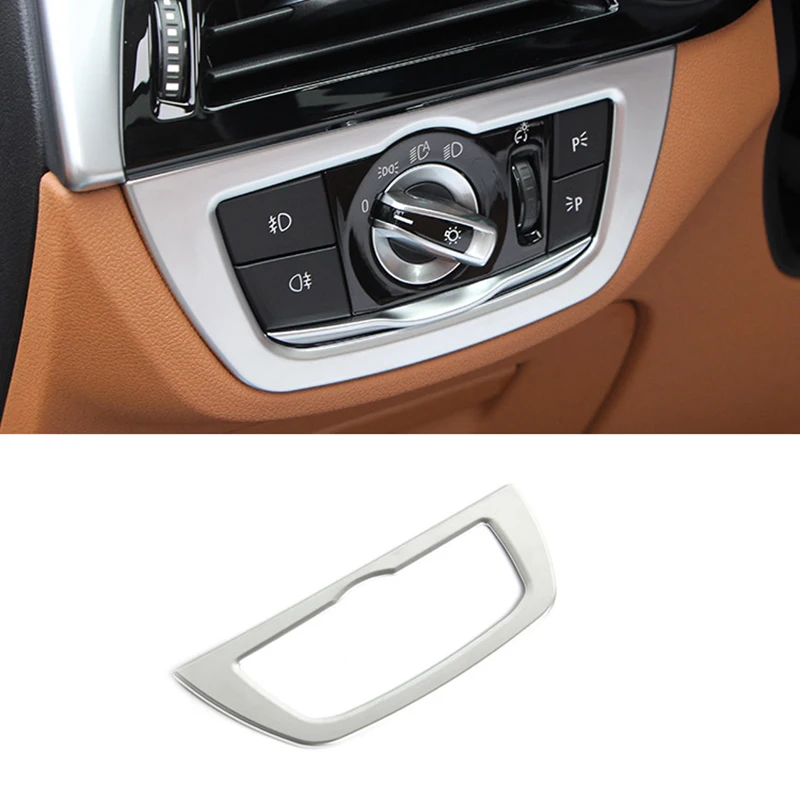 For BMW 5 Series G30 2017 2018 ABS Plastic Car Interior Front Headlight Head Fog Light Lamp Switch Button Cover Trim sticker
For BMW 5 Series G30 2017 2018 ABS Plastic Car Interior Front Headlight Head Fog Light Lamp Switch Button Cover Trim sticker