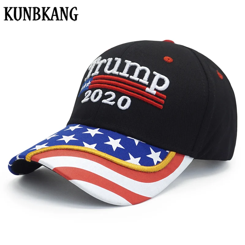 Высококачественная бейсболка Trump 2020 США с флагом Мужская женский рюкзак шапка на