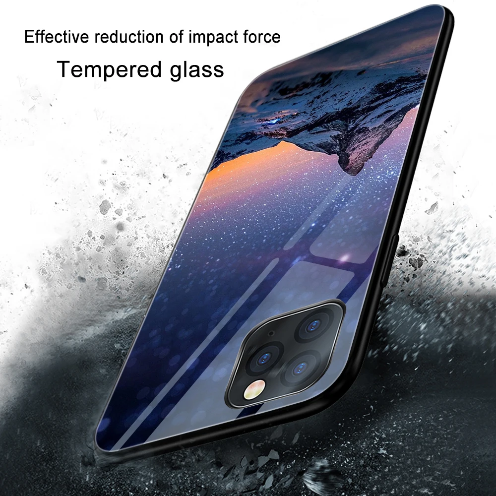 Starry sky Case For iPhone XS MAX XR 7 8 6 6S Plus Phone Cases Clear Tempered Glass Cover For iPhone 11 Pro Max Thin Funda Capa 
Starry sky Case For iPhone XS MAX XR 7 8 6 6S Plus Phone Cases Clear Tempered Glass Cover For iPhone 11 Pro Max Thin Funda Capa