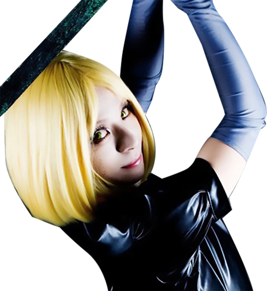 DUDU Cosplay wig for Land of the Lustrous Yellow Diamond 
DUDU Cosplay wig for Land of the Lustrous Yellow Diamond