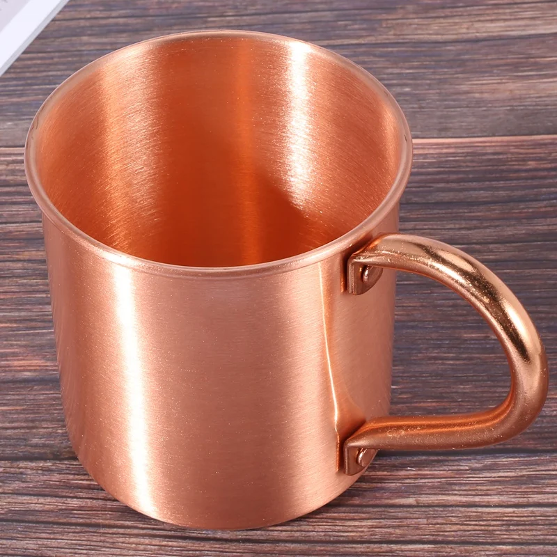 3 Pcs Pure Copper Mug Creative Handcrafted Durable Moscow Mule Cocktail Cup for Restaurant Bar Drinkware Party Kitchen
3 Pcs Pure Copper Mug Creative Handcrafted Durable Moscow Mule Cocktail Cup for Restaurant Bar Drinkware Party Kitchen
