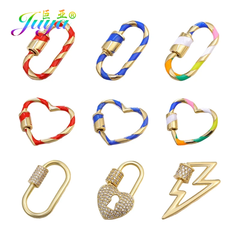Juya DIY Punk Jewelry Accessory Screw Lock Bolt Clasps Accessories For Mesh Chains Pendant Jewelry Handmade Fasteners Components
Juya DIY Punk Jewelry Accessory Screw Lock Bolt Clasps Accessories For Mesh Chains Pendant Jewelry Handmade Fasteners Components