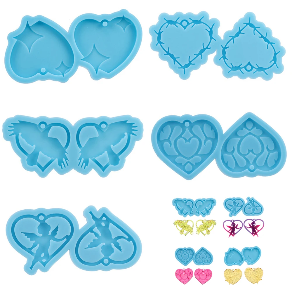 1Pcs DIY Keychain Pendant Casting Silicone Mould Earring Silicone Mold for DIY Craft Resin Jewelry Making Accessories Tools
1Pcs DIY Keychain Pendant Casting Silicone Mould Earring Silicone Mold for DIY Craft Resin Jewelry Making Accessories Tools