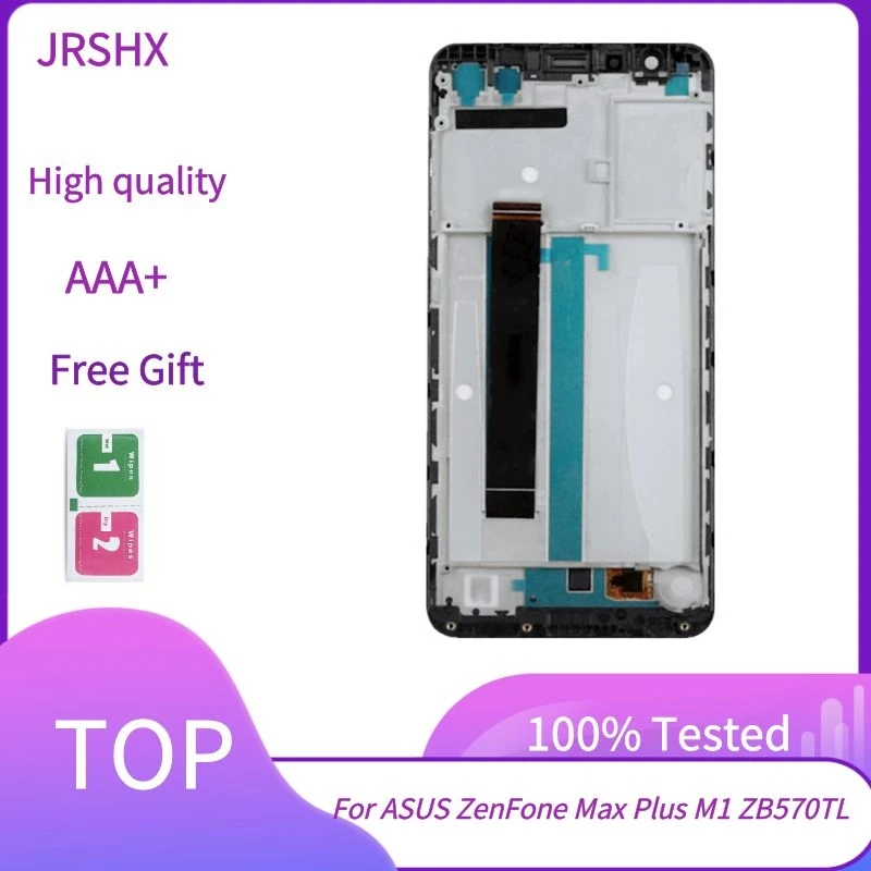 ЖК-дисплей и сенсорный датчик в сборе с рамкой для ASUS Zenfone Max Plus M1 ZB570TL
ЖК-дисплей и сенсорный датчик в сборе с рамкой для ASUS Zenfone Max Plus M1 ZB570TL