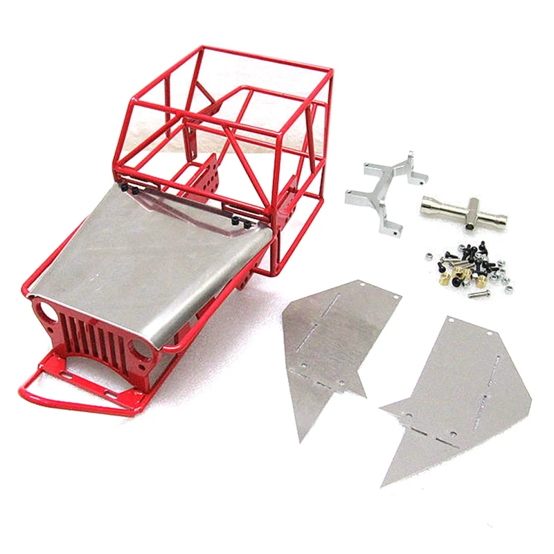 Full Tube Frame Metal Chassis Metal Body Roll Cage for WPL C14 C24 C24-1 1/16 RC Car Upgrade Parts
Full Tube Frame Metal Chassis Metal Body Roll Cage for WPL C14 C24 C24-1 1/16 RC Car Upgrade Parts