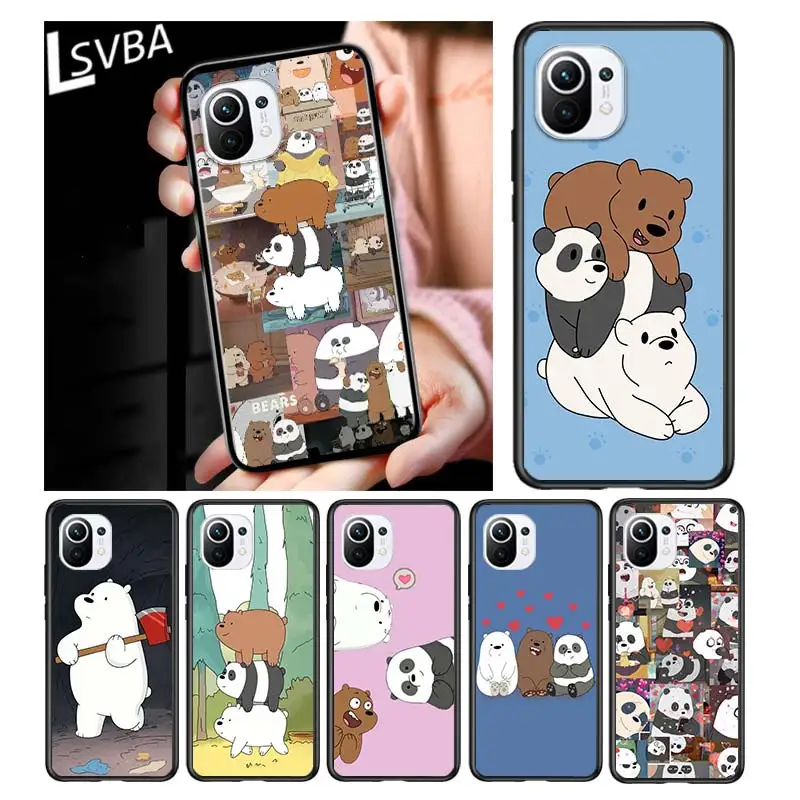 Three bear cute for Xiaomi Mi 11 10T Note 10 Ultra 5G 9 9T SE 8 A3 A2 A1 6X Pro Play F1 Lite 5G Black Phone Case
Three bear cute for Xiaomi Mi 11 10T Note 10 Ultra 5G 9 9T SE 8 A3 A2 A1 6X Pro Play F1 Lite 5G Black Phone Case