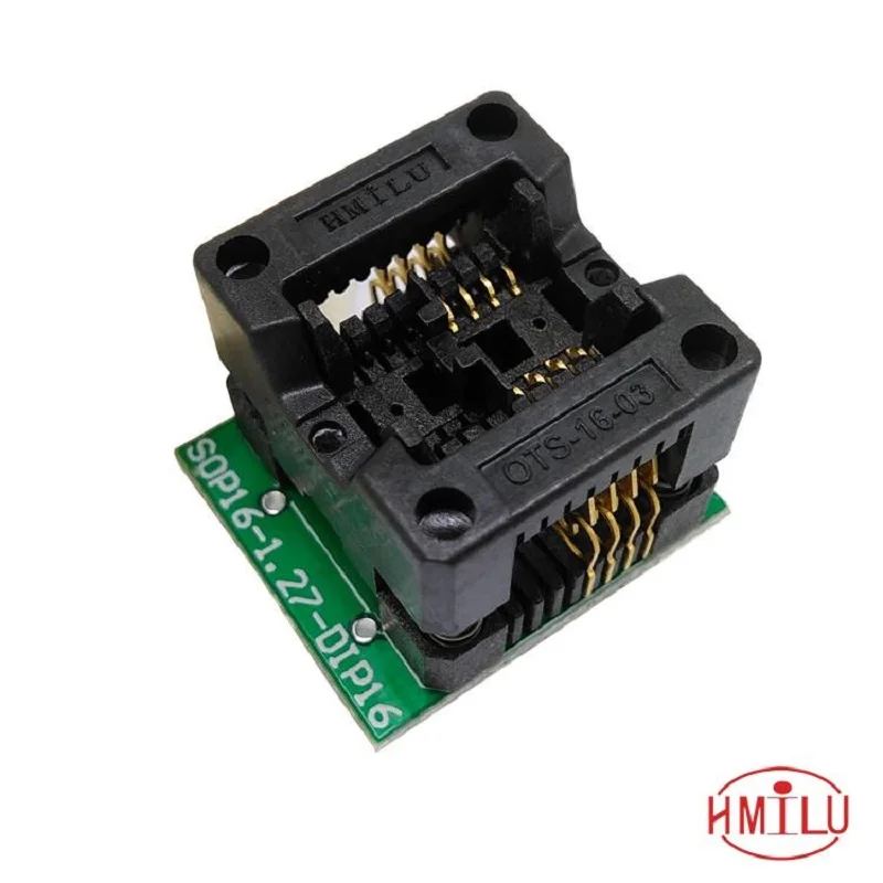 100PCS/lot SOP8 SOIC8 SO8 to DIP8 EZ Programer Socket Pitch 1.27mm IC Body Width 3.9mm 150mil IC Test Adapter for CH341
100PCS/lot SOP8 SOIC8 SO8 to DIP8 EZ Programer Socket Pitch 1.27mm IC Body Width 3.9mm 150mil IC Test Adapter for CH341