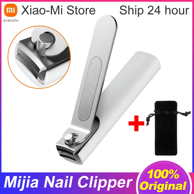 Xiaomi Mijia Nail Clippers Set Stainless Steel Trimmer Pedicure Care Clippers Earpick Nail File Professional Beauty Tools
Xiaomi Mijia Nail Clippers Set Stainless Steel Trimmer Pedicure Care Clippers Earpick Nail File Professional Beauty Tools