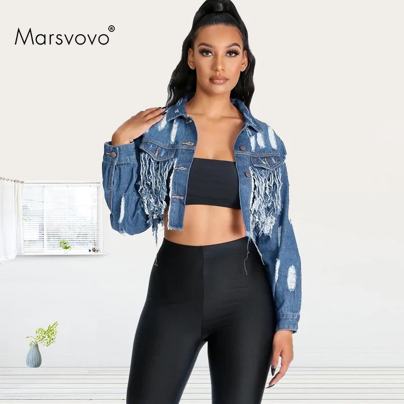 Jacket Women Denim Cropped Jacket Hole Backless Jeans Outerwear 2021 Autumn Street Denim Jacket Femme Korean Fashion Jeans Coat
Jacket Women Denim Cropped Jacket Hole Backless Jeans Outerwear 2021 Autumn Street Denim Jacket Femme Korean Fashion Jeans Coat