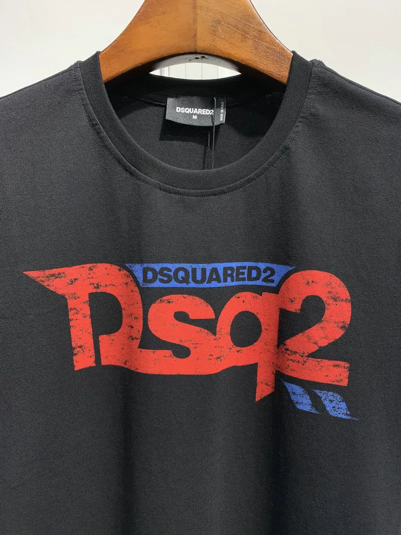 Dsquared2 New Men/Women Street Hip-Hop Round Neck Short-Sleeved T-Shirt Cotton Locomotive Letter Printing Casual Tee DT719
Dsquared2 New Men/Women Street Hip-Hop Round Neck Short-Sleeved T-Shirt Cotton Locomotive Letter Printing Casual Tee DT719