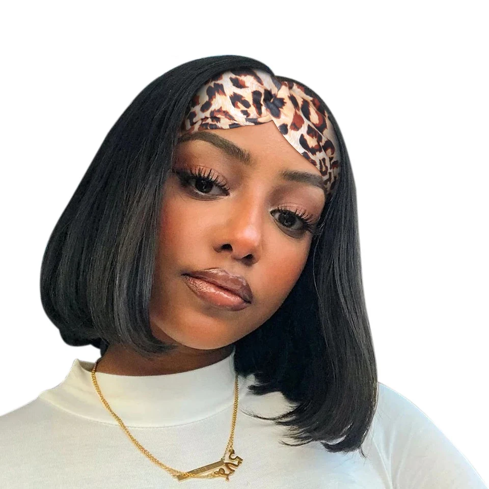 Aidaiya Short Bob Synthetic Headband Wigs For Black Women Drawstring Wrap Wig Turban Headband Wigs Natural Straight Wigs
Aidaiya Short Bob Synthetic Headband Wigs For Black Women Drawstring Wrap Wig Turban Headband Wigs Natural Straight Wigs