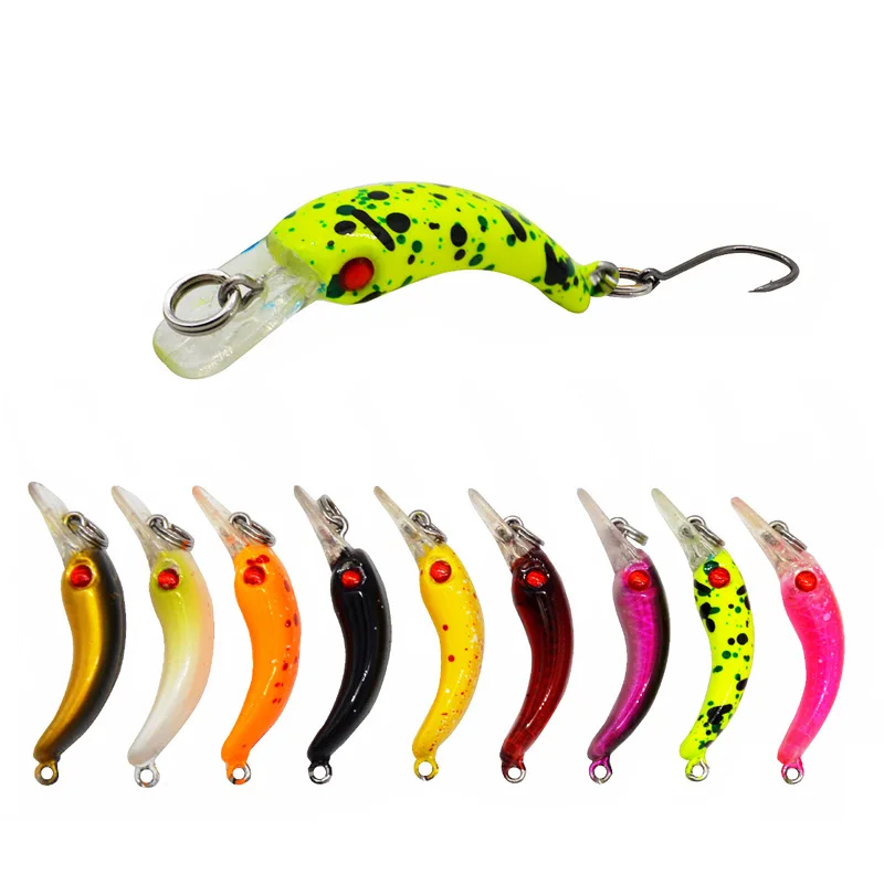 Fishing Lure Minnow Mini 1.5g/3.7cm Artificial Small Lures Single Hook 1 Piece Sale
Fishing Lure Minnow Mini 1.5g/3.7cm Artificial Small Lures Single Hook 1 Piece Sale