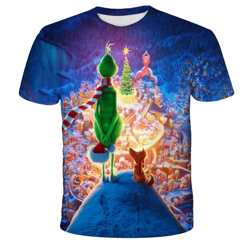 New 3D Chlid Printed T-shirt Movie Grinch Tshirts Fashion Cute Animal Pattern Boys And Girls Fashion Clothing T Shirt 4T-14T
New 3D Chlid Printed T-shirt Movie Grinch Tshirts Fashion Cute Animal Pattern Boys And Girls Fashion Clothing T Shirt 4T-14T