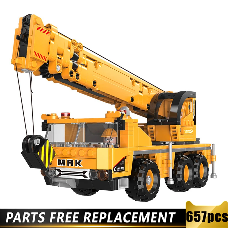 Xingbao 03036 New City high-tech Series 657pcs Giant Crane Building Blocks Construction Engineering Vehicle Brick Toys For Boys 
Xingbao 03036 New City high-tech Series 657pcs Giant Crane Building Blocks Construction Engineering Vehicle Brick Toys For Boys