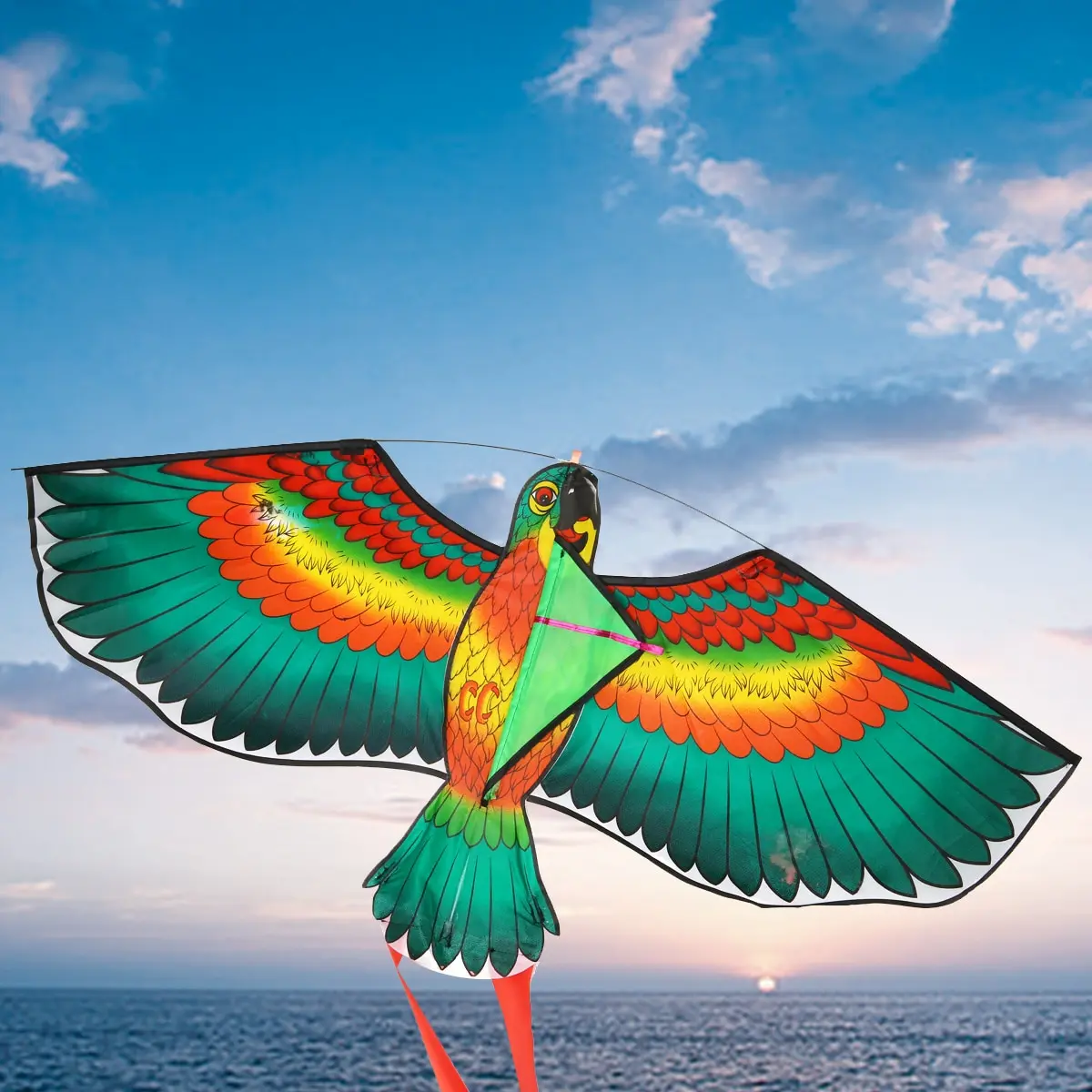 Brand New Parrot Kite Nylon Bird Kite without Kite String Family Outdoor Fun Flying Toys for Children Kids Gift
Brand New Parrot Kite Nylon Bird Kite without Kite String Family Outdoor Fun Flying Toys for Children Kids Gift