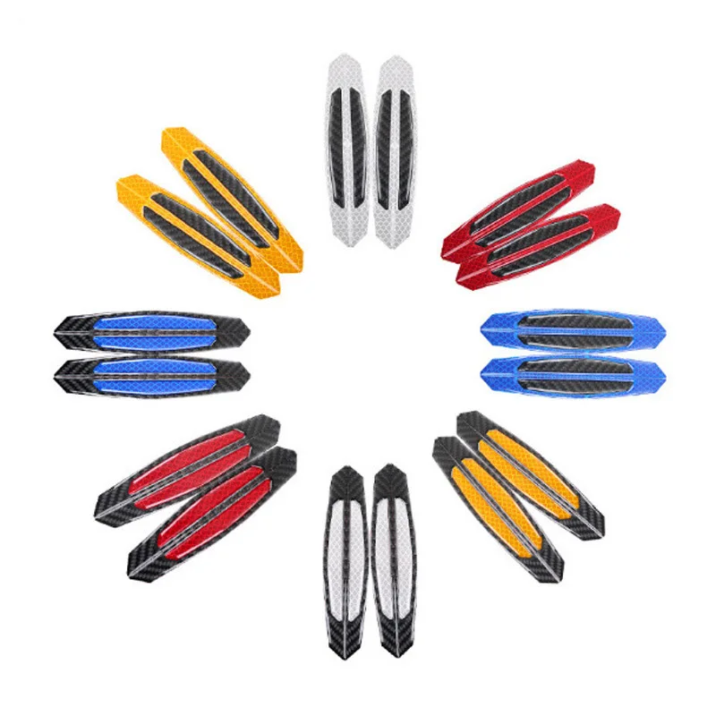 10packs Car Reflective Strip Door Warning Reflector Carbon Fiber Universal Luminous Stickers Night Protector
10packs Car Reflective Strip Door Warning Reflector Carbon Fiber Universal Luminous Stickers Night Protector