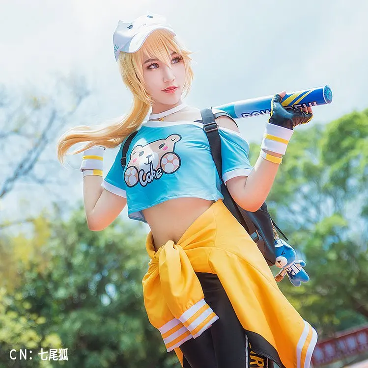 Game Glory of Kings Cosplay Costume Hua Mulan Cosplay Youth Competition Season Penta Storm Costume Full Set
Game Glory of Kings Cosplay Costume Hua Mulan Cosplay Youth Competition Season Penta Storm Costume Full Set