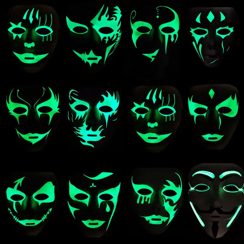 2021 New Halloween Luminous Scare Clowns Mask Fluorescent Green Luminous Phantom Mask Cosplay Mask Props Wholesale
2021 New Halloween Luminous Scare Clowns Mask Fluorescent Green Luminous Phantom Mask Cosplay Mask Props Wholesale