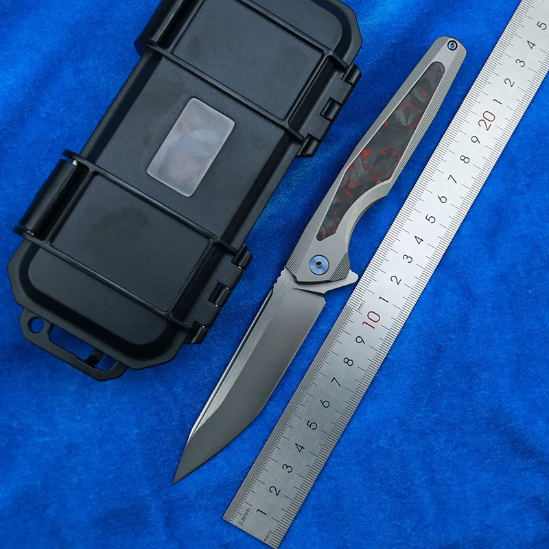NEW folding knife S35VN blade titanium alloy/carbon fiber handle outdoor camping survival kitchen knife fruit knife EDC tool
NEW folding knife S35VN blade titanium alloy/carbon fiber handle outdoor camping survival kitchen knife fruit knife EDC tool