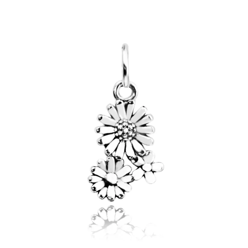 925 Sterling Silver Bead Daisy Flower Pendant Dangle Charm Fit Original Pandora Charms Bracelet Women Fine DIY Jewelry Gift
925 Sterling Silver Bead Daisy Flower Pendant Dangle Charm Fit Original Pandora Charms Bracelet Women Fine DIY Jewelry Gift