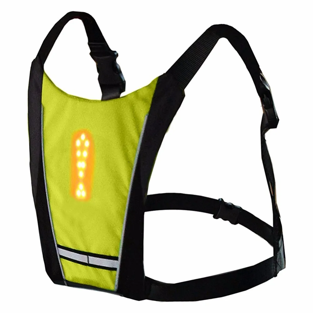 Reflective Safety Vest Cycling Waterproof 48 LED Turn Signal Vest Outdoor Running / Night Walking / Cycling Vest Coat
Reflective Safety Vest Cycling Waterproof 48 LED Turn Signal Vest Outdoor Running / Night Walking / Cycling Vest Coat