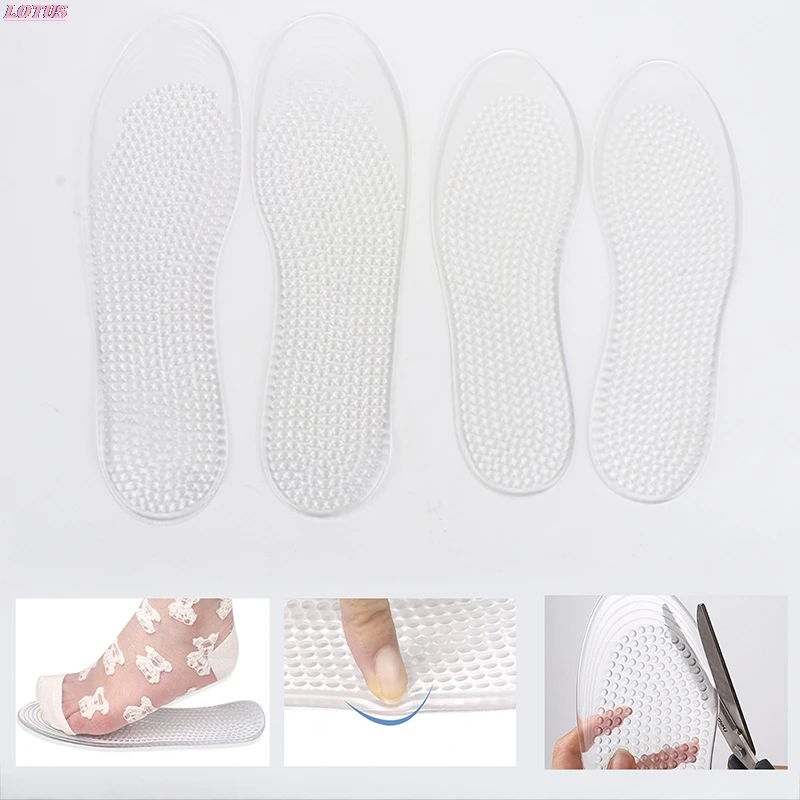 Silicone Insoles High Heels Foot Cushion Arch Support Shoes Pads Transparent Shoes Pads 1 Pair
Silicone Insoles High Heels Foot Cushion Arch Support Shoes Pads Transparent Shoes Pads 1 Pair