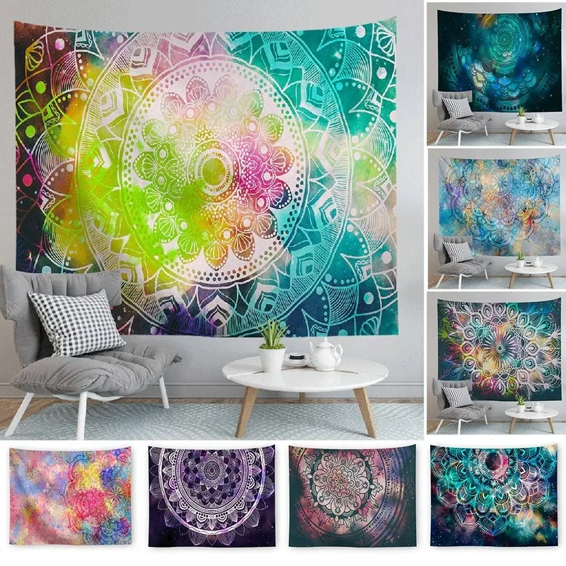 Psychedelic Mandala Tapestry Wall Hanging Farmhouse Decor Colorful Fantasy Tapestry Wall Carpet Hippie Bohemian Wall Tapestry
Psychedelic Mandala Tapestry Wall Hanging Farmhouse Decor Colorful Fantasy Tapestry Wall Carpet Hippie Bohemian Wall Tapestry