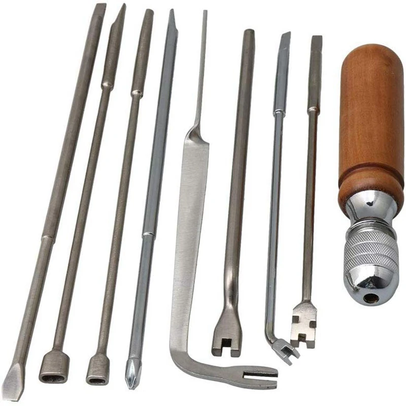 9Pcs Piano Professional Tuning Tool Kit Piano Tuning Maintenance Tool Piano Tuning Tool Kit
9Pcs Piano Professional Tuning Tool Kit Piano Tuning Maintenance Tool Piano Tuning Tool Kit