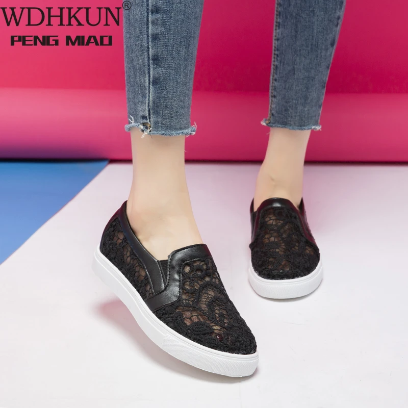 Fashion Lace White Sneaker Brethable Summer Sneakers for Women Casual Shoes Hidden Heel Wedge Platform Vulcanize Shoe Woman
Fashion Lace White Sneaker Brethable Summer Sneakers for Women Casual Shoes Hidden Heel Wedge Platform Vulcanize Shoe Woman