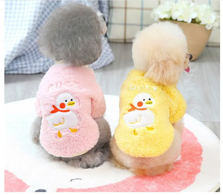 1pc Duck Hoodie Dog Clothes Velvet Coat for Dogs Clothing Pet Outfits Cartoon Cute Warm Winter Yorkies Green Boy Ropa Para Perro
1pc Duck Hoodie Dog Clothes Velvet Coat for Dogs Clothing Pet Outfits Cartoon Cute Warm Winter Yorkies Green Boy Ropa Para Perro