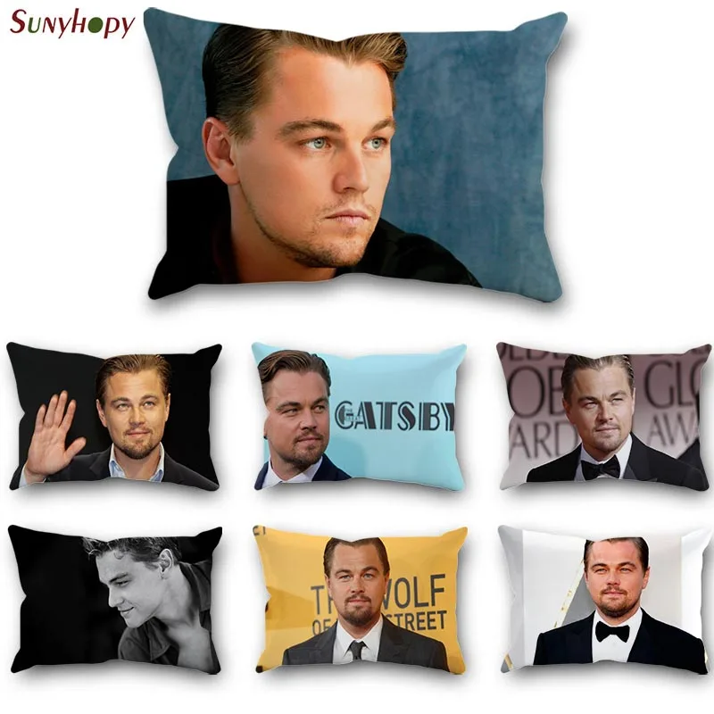 Custom Leonardo Dicaprio Pillowcase Satin Fabric Rectangle Bed Pillow Cover For Home Wedding Decorative Pillowcases 0804ZLL
Custom Leonardo Dicaprio Pillowcase Satin Fabric Rectangle Bed Pillow Cover For Home Wedding Decorative Pillowcases 0804ZLL
