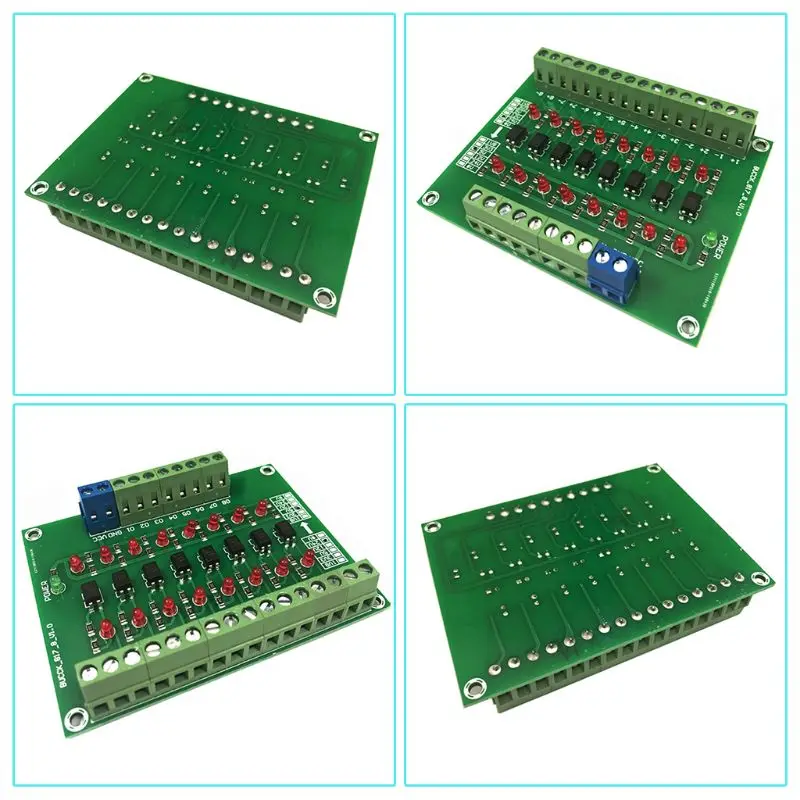 8 Channel 8bit Photoelectric Isolation Module Level Voltage Converter PNP Output 83XB
8 Channel 8bit Photoelectric Isolation Module Level Voltage Converter PNP Output 83XB